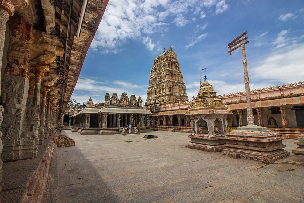 Veerupaksha Temple Inside